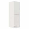 Armoire de Cuisine Moderne Blanche en Bois