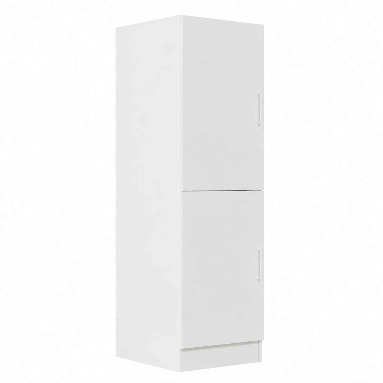 Armoire de Cuisine Moderne Blanche en Bois