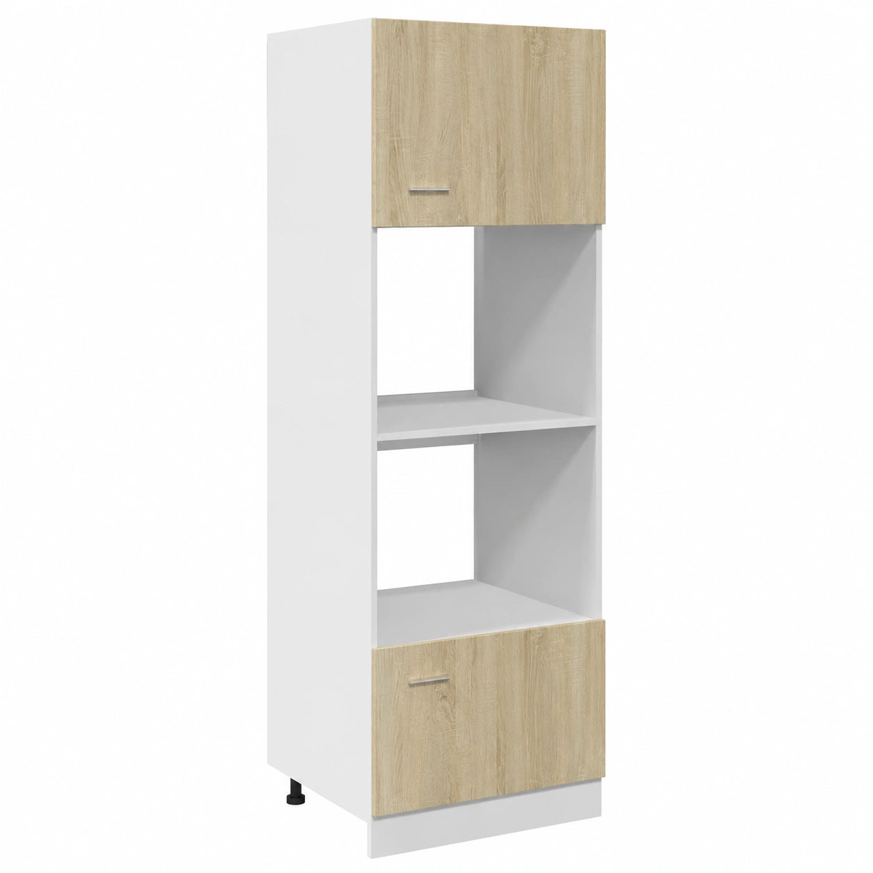 Armoire de Cuisine pour Micro-Ondes en Bois