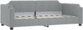 Canap¨¦-lit convertible en m¨¦tal et bois massif pour matelas 100 x 190 cm