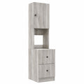 Armoire de Cuisine avec Tiroir en Bois Ingénierie Gris