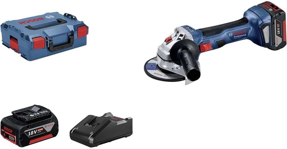 Bosch Meuleuse Angulaire 18V Syst¨¨me Pro avec Accessoires Complet