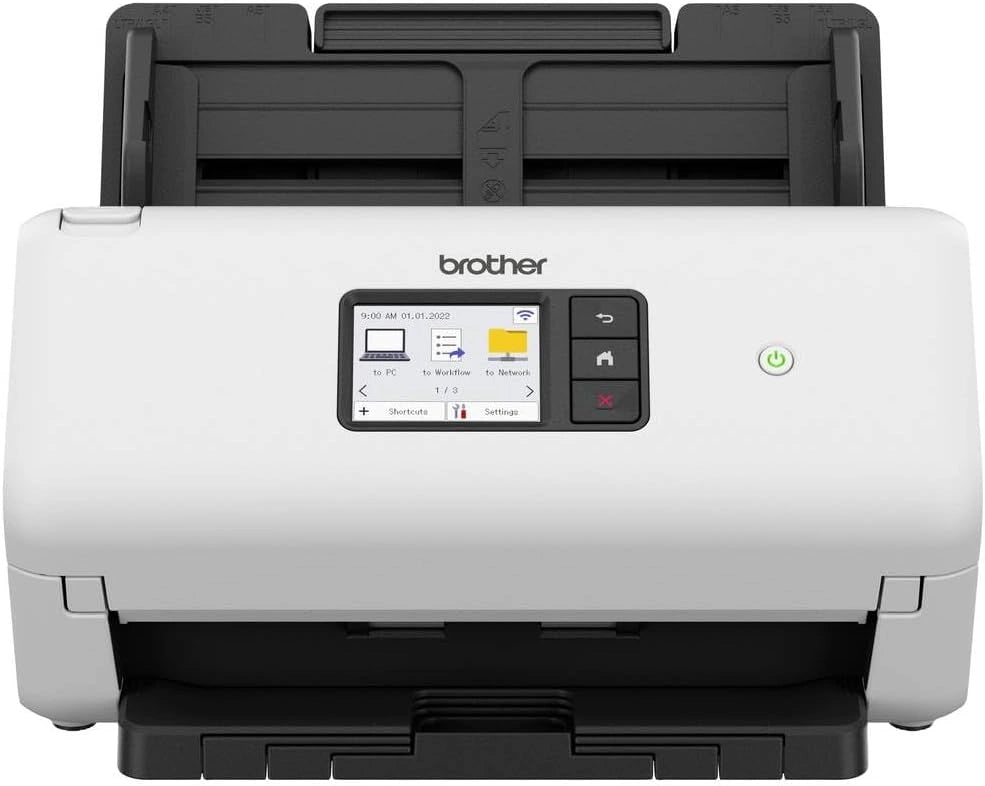 Scanner de Documents BROTHER ADS-4500W A4 Recto-Verso avec Wi-Fi et Ethernet