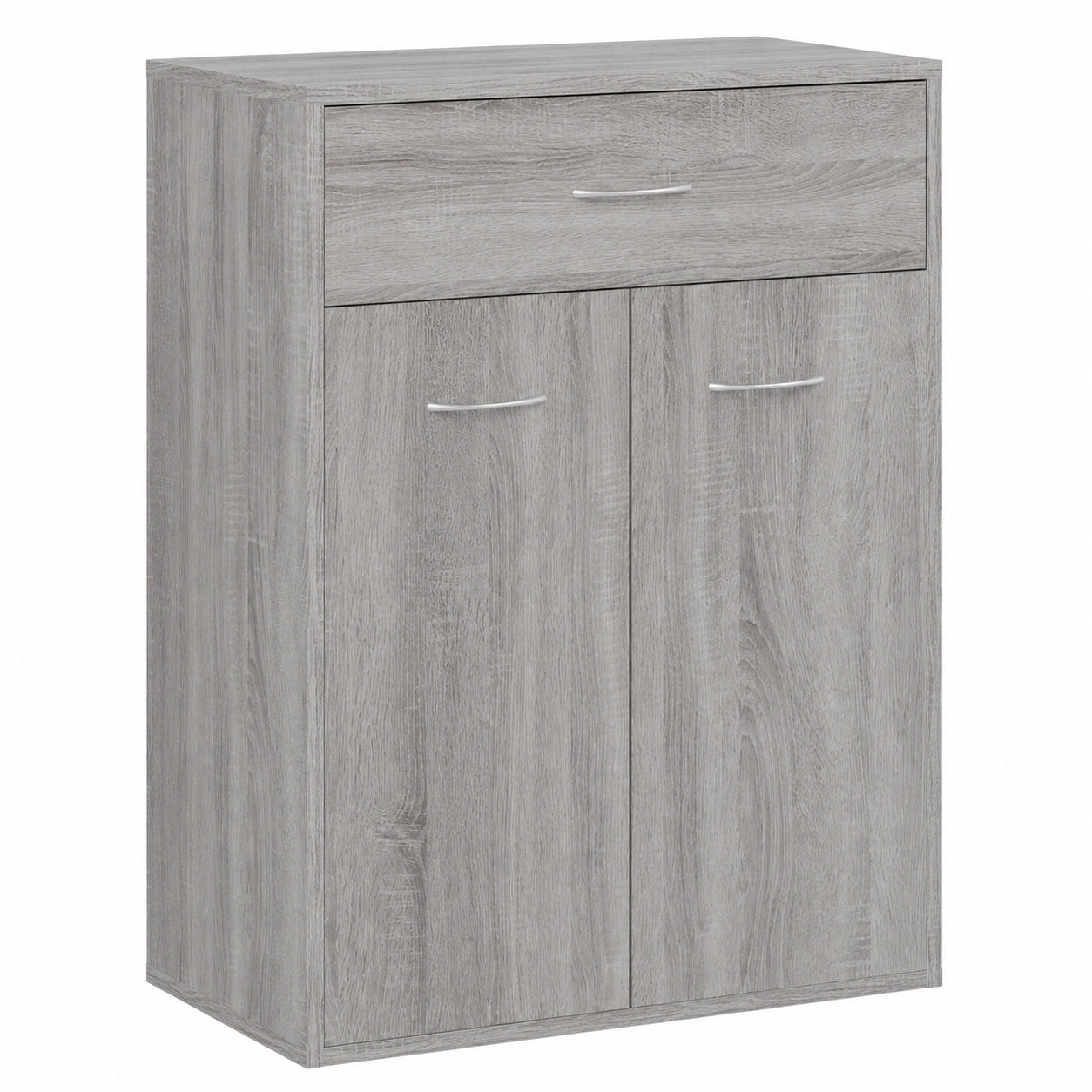 Meuble de Rangement à Chaussures Gris Sonoma 60x35x84 cm