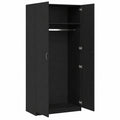 Armoire Moderne en Bois d'ingénierie 90x52x200 cm pour Salon