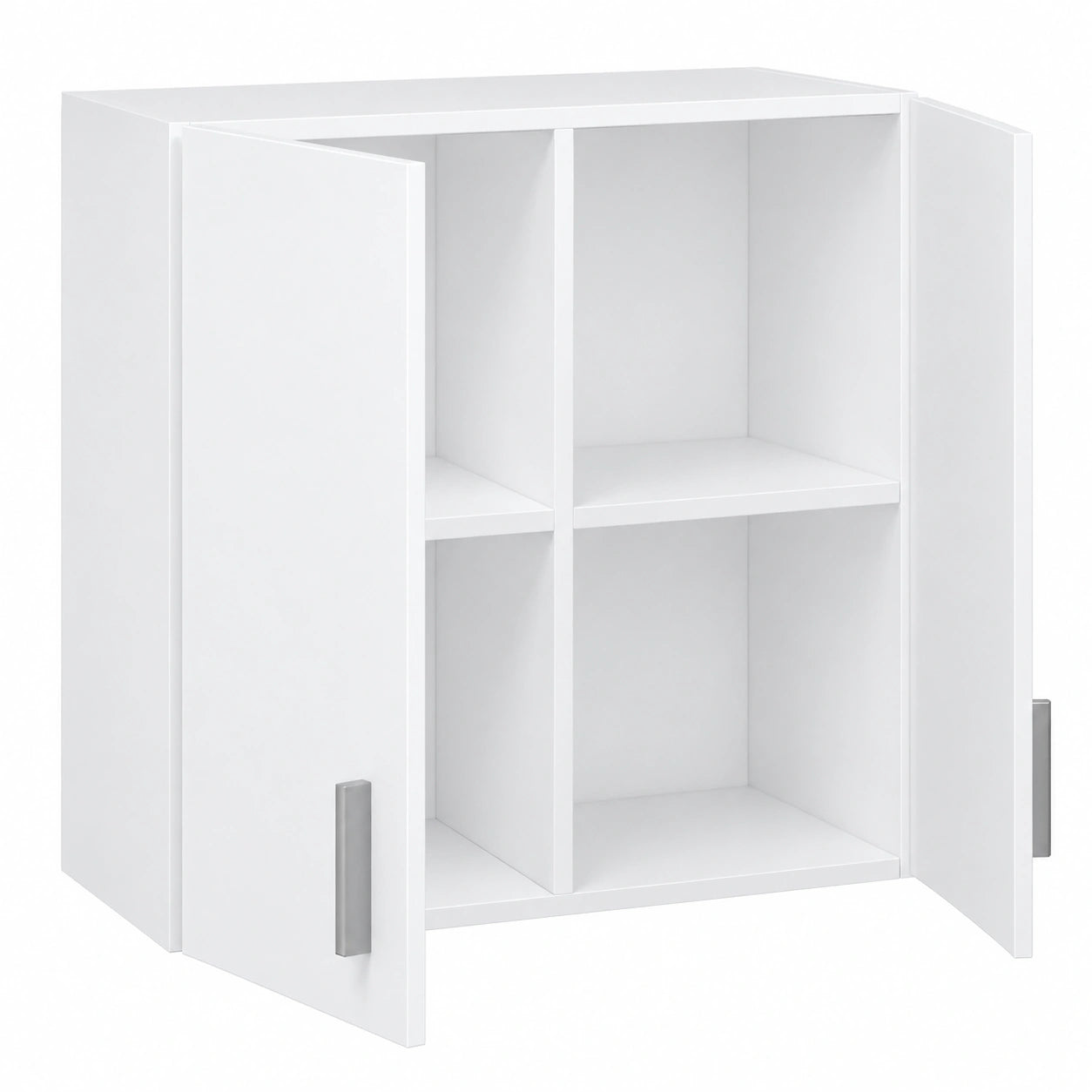 Armoire multifonction suspendue, blanc mat, 60x59x26,5 cm