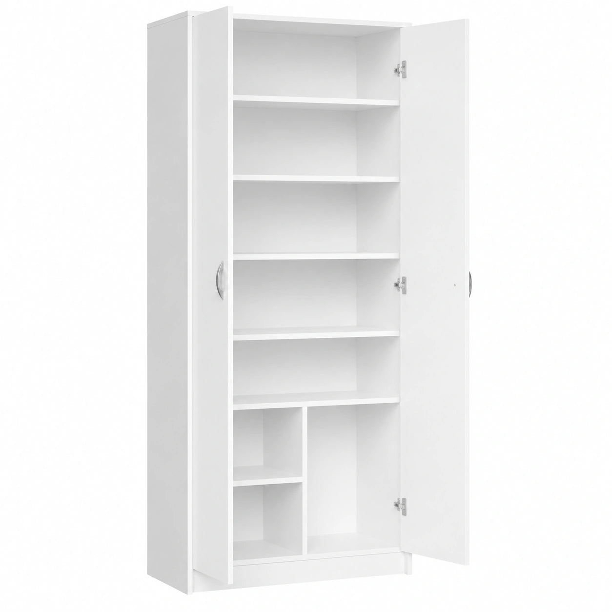 Armoire de Rangement Multifonctionnelle avec Étagères