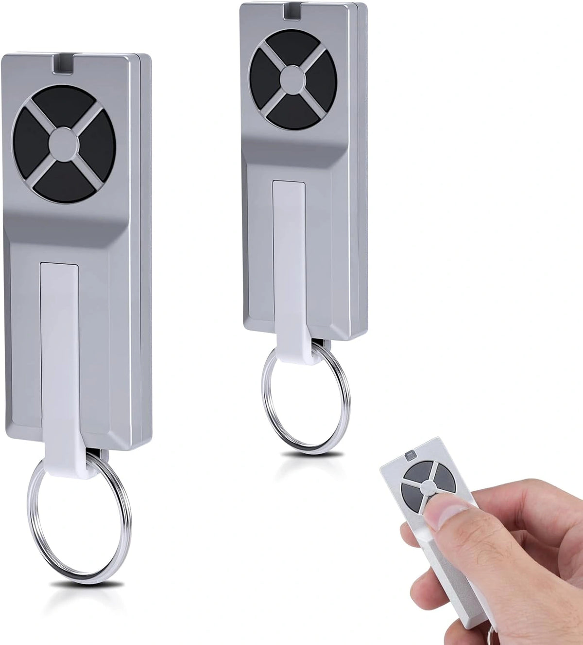 T¨¦l¨¦commande Universelle 433,92 MHz pour Portes de Garage, Compatible Chamberlain