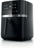 Friteuse ¨¤ Air Bosch S¨¦rie 4, 6,1L, 7 Programmes, Cuisson Rapide, ¨¦cran Tactile, Noir