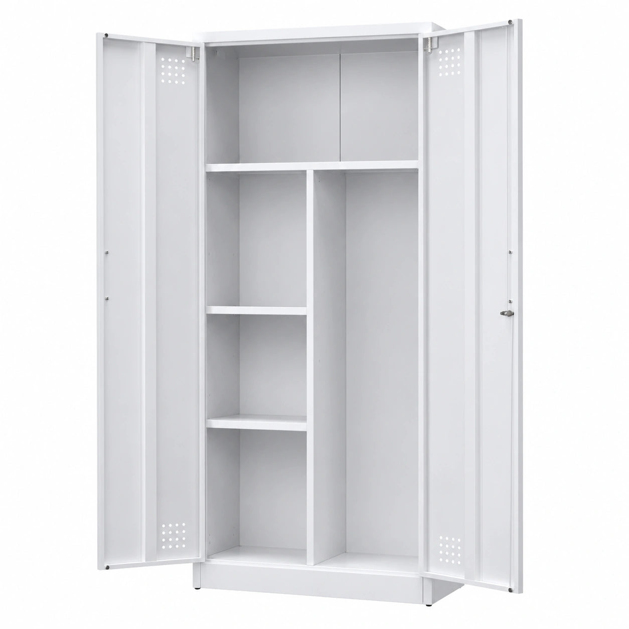 Armoire en acier multifonction avec ventilation pour produits ménagers