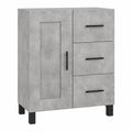 Buffet multifonction avec grand espace de rangement pour salon et chambre