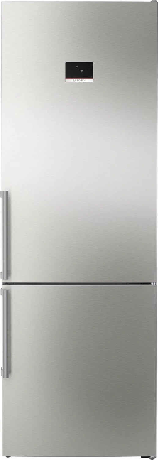 R¨¦frig¨¦rateur Combin¨¦ Bosch S¨¦rie 6, 440 L, Inox Anti-Traces, 203x70 cm