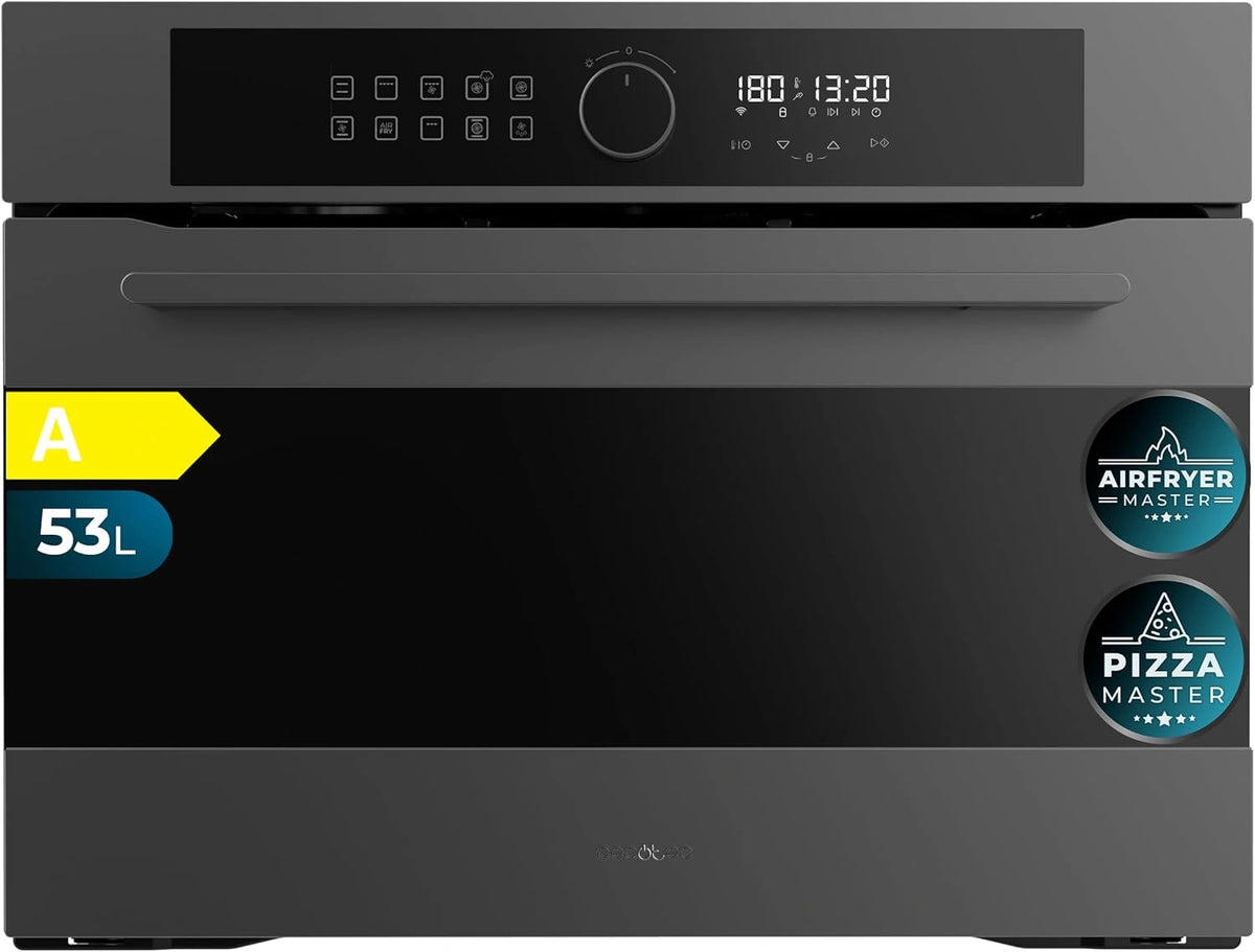 Four Encastrable Multifonction 53L avec Airfryer et Nettoyage Vapeur