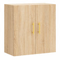 Armoire Murale Moderne avec Rangement en Bois Chêne Sonoma