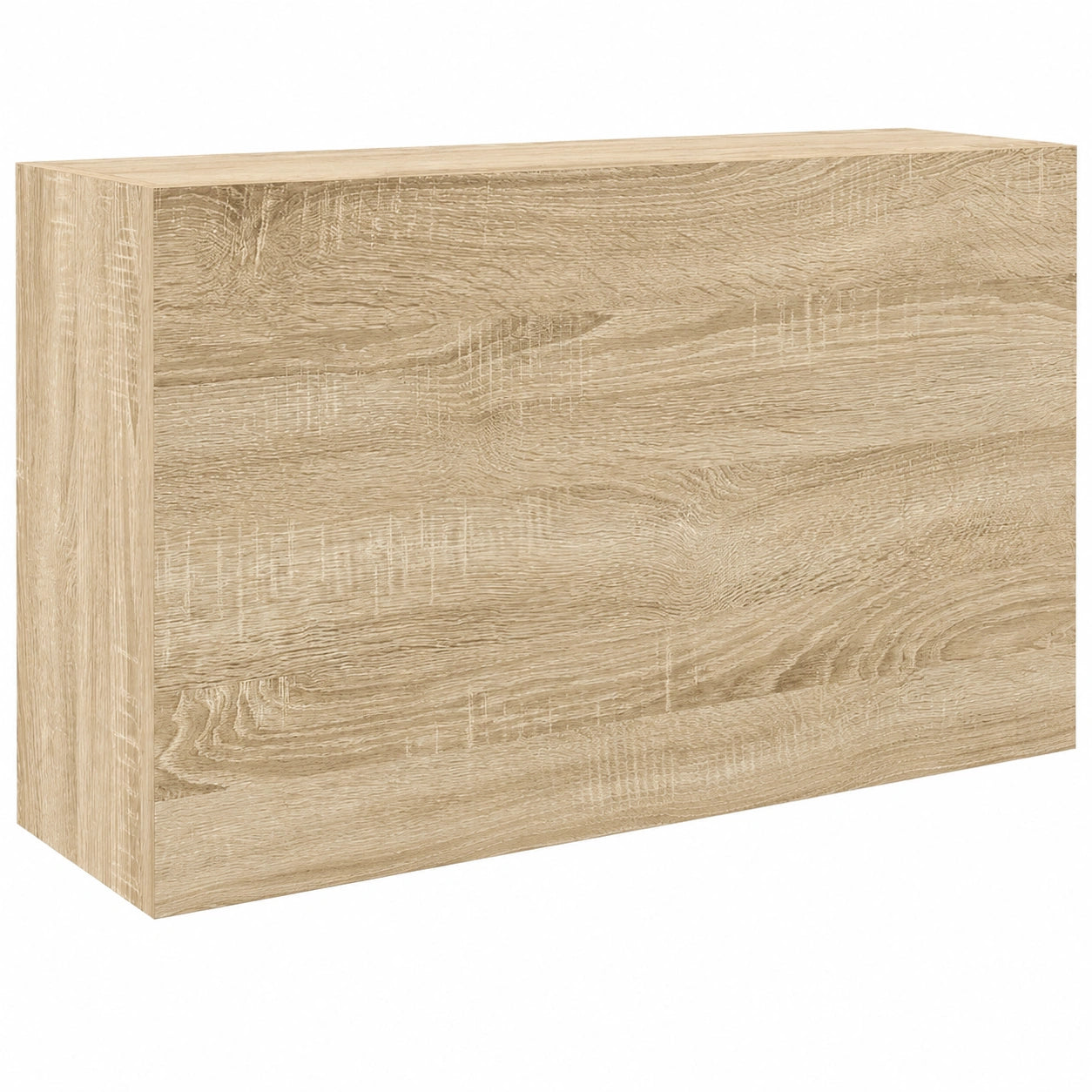 Armoire de salle de bain murale 80x25x40 cm en bois composite