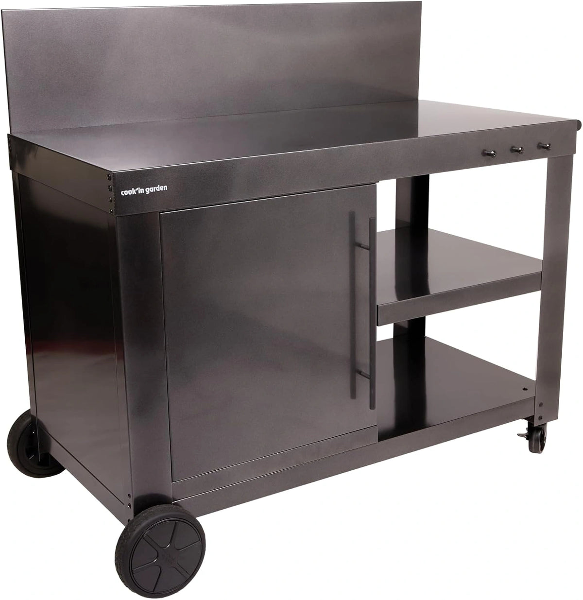 Chariot de Jardin Premium Nova 110, Plan de Travail Mobile id¨¦al pour Barbecue
