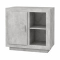 Buffet blanc avec espace de rangement spacieux pour salon