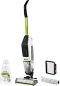 BISSELL CrossWave X7 Plus Sans Fil pour Animaux, Nettoyeur 3-en-1 Multi-Surfaces, Sols Durs et Moquettes, Mode Turbo, Technologie ¨¤ Double R¨¦servoir