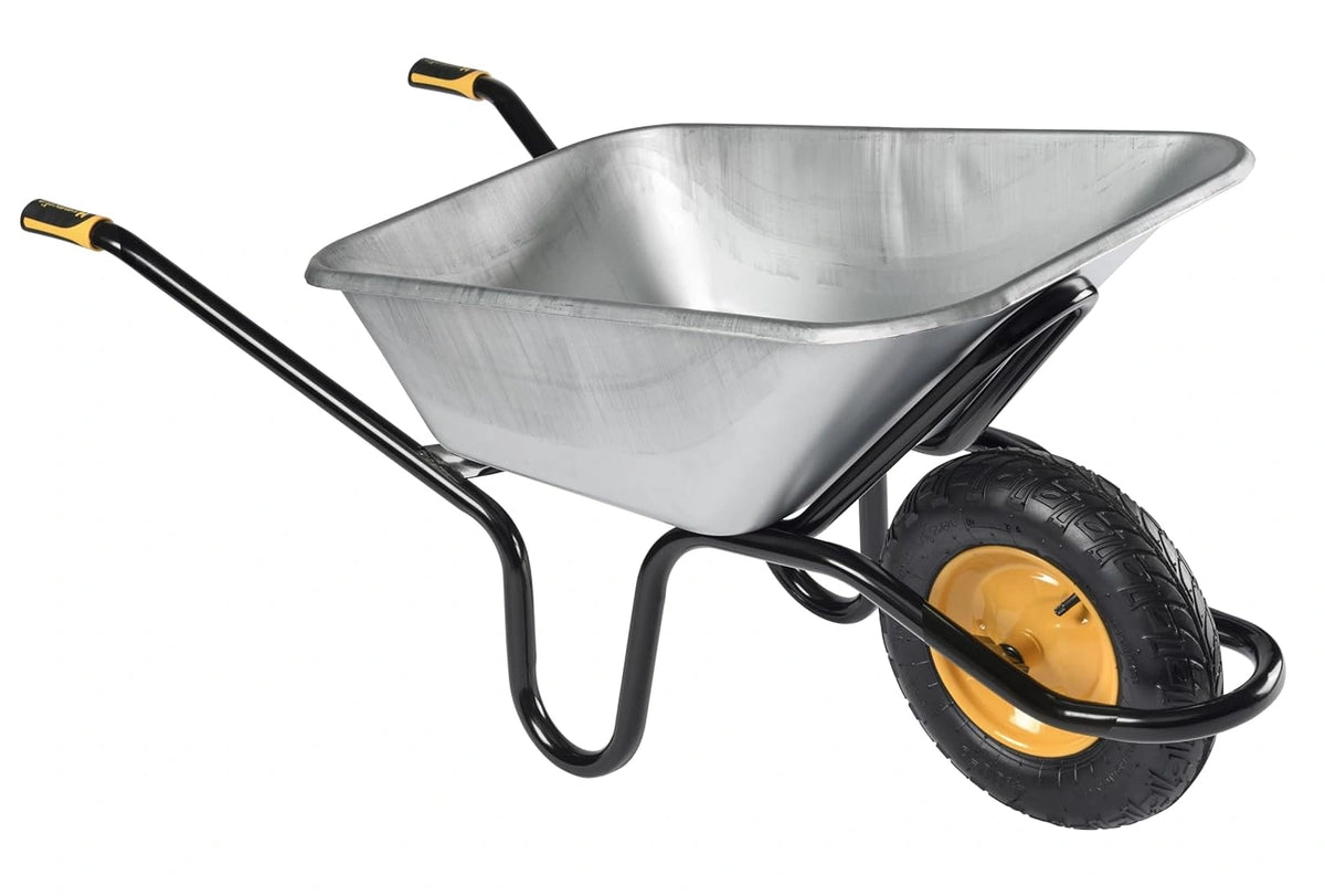 Brouette HAEMMERLIN Excellium 120L Galvanis¨¦e avec Roue Gonfl¨¦e