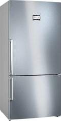 R¨¦frig¨¦rateur Combin¨¦ Bosch S¨¦rie 6, 186x86 cm, Inox Anti-Trace