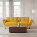 Canap¨¦ 2 Places JIEXI R¨¦glable 152 cm Jaune pour Salon, Bureau, Chambre