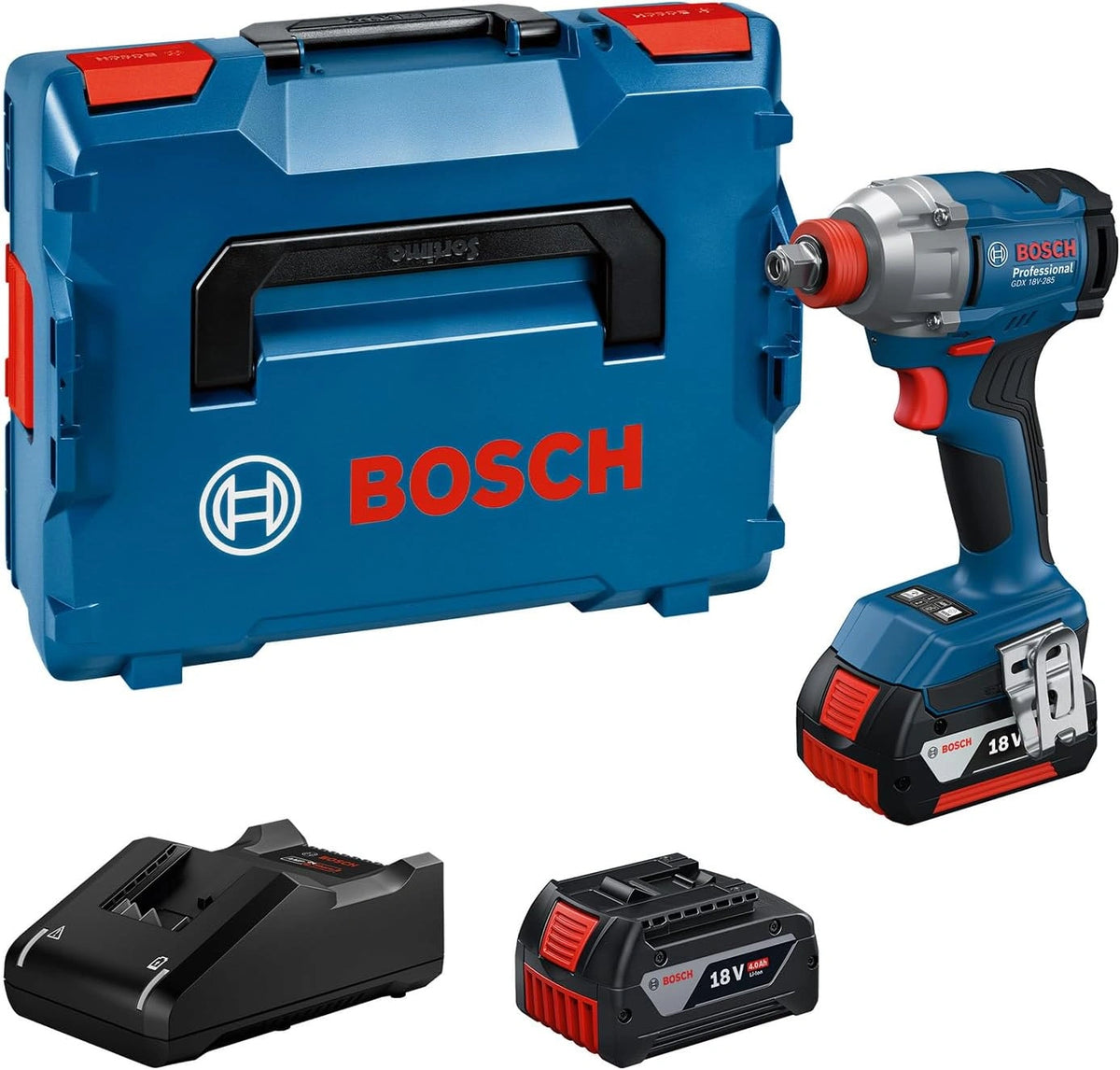 Visseuse ¨¤ choc sans fil Bosch 18V avec 2 batteries 4.0Ah et chargeur