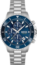 BOSS Montre Homme 45mm Quartz Admiral avec Bracelet Durable